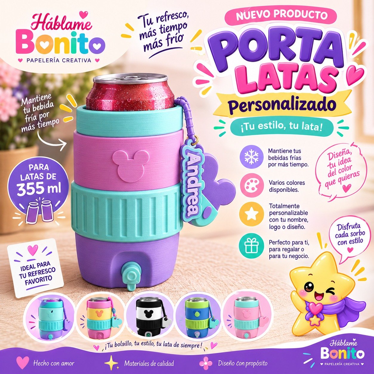 Porta Latas