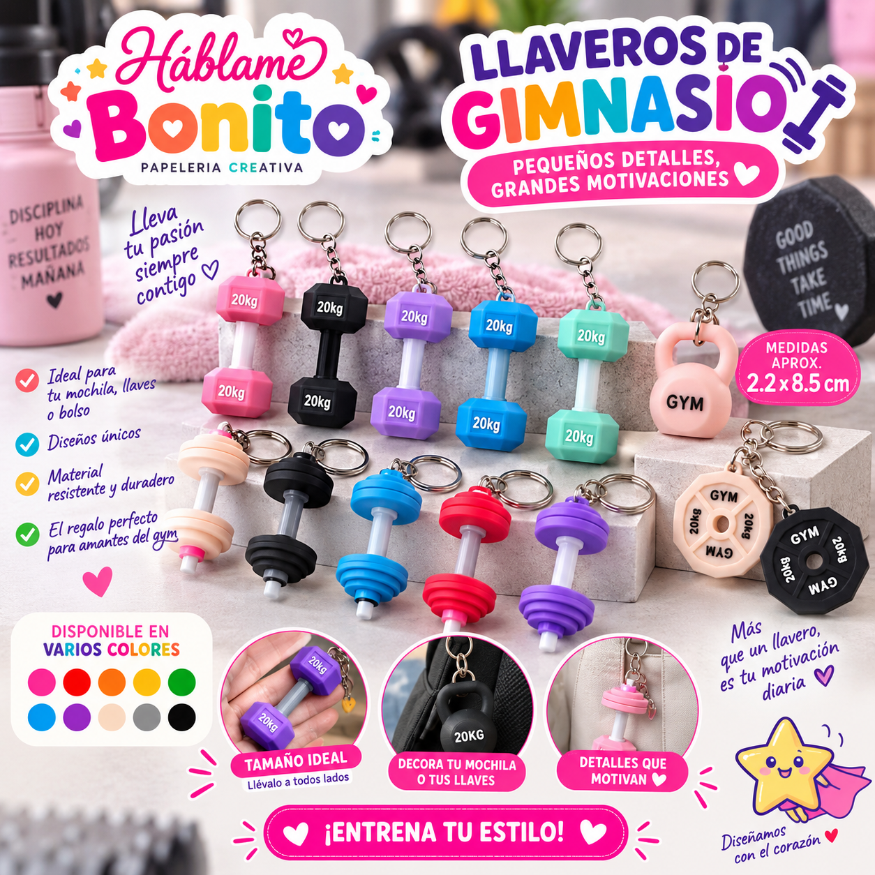 Llavero Gym