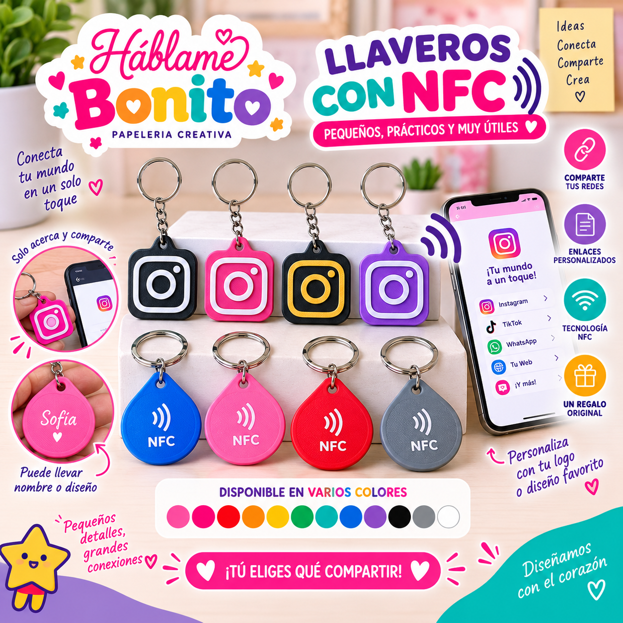 Llavero NFC